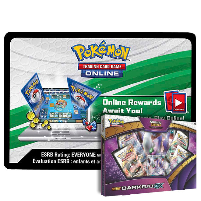Pokemon - Shiny Darkrai GX Box - Online Code Card Pokemon - Shiny Darkrai GX Box - Online Code Card
