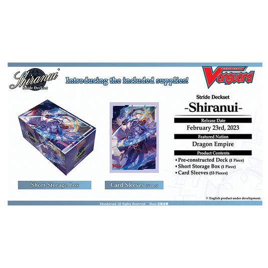 Cardfight!! Vanguard - Special Series - Stride Deckset (Shiranui)