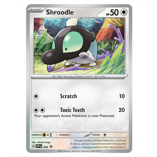 Pokemon - Scarlet & Violet - SVP Black Star Promos - Shroodle - SVP099