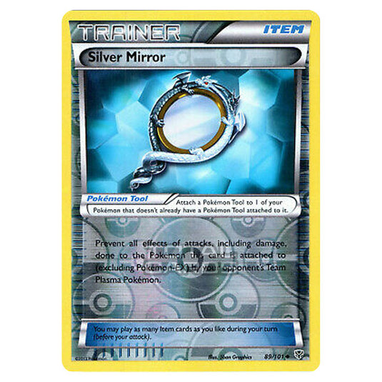 Pokemon - Black & White - Plasma Blast - (Reverse Holo) Silver Mirror - 89/101