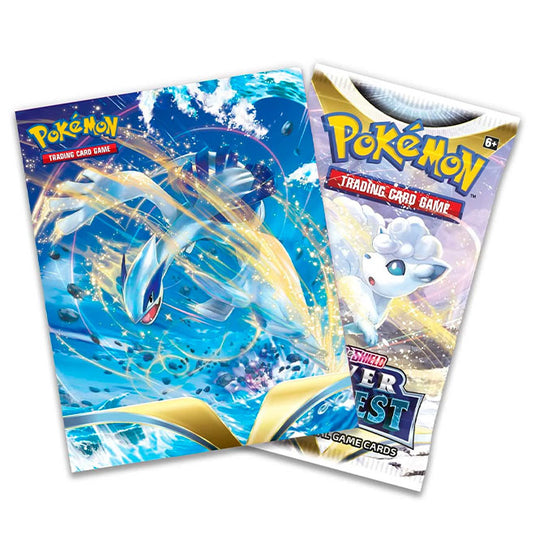 Pokemon - Sword & Shield - Silver Tempest - Mini Portfolio with Booster
