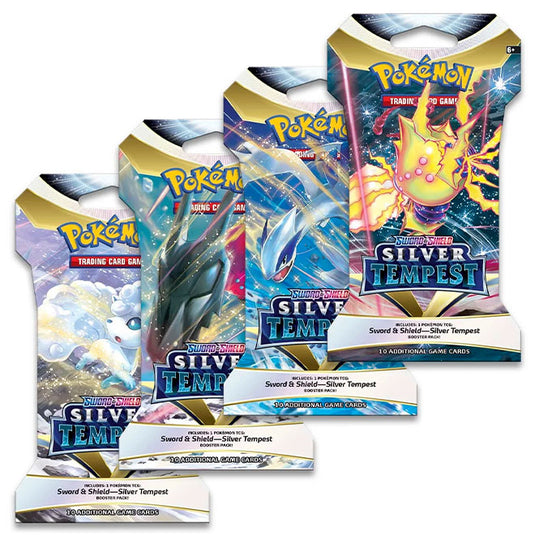 Pokemon - Sword & Shield - Silver Tempest - Sleeved Booster