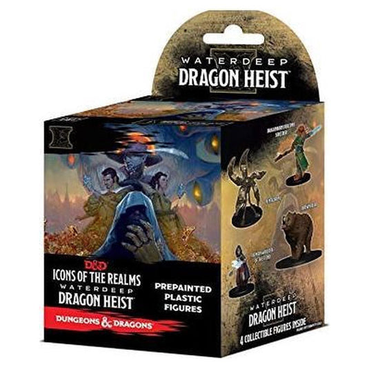 Dungeons & Dragons - Icons of the Realms - Waterdeep - Dragon Heist - 8 Ct. Booster - (Set 9)