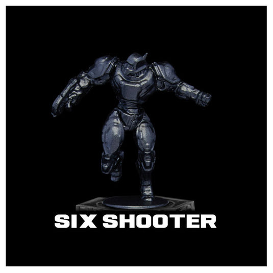 Turbo Dork Paints - Metallic Acrylic Paint 20ml Bottle - Six Shooter