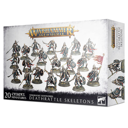 Warhammer Age Of Sigmar - Soulblight Gravelords - Deathrattle Skeletons