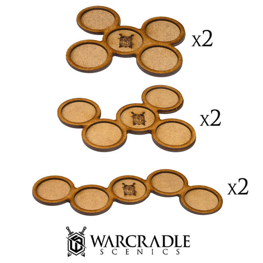 Warcradle - Skirmish Movement Trays - 32mm