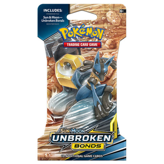 Pokemon - Sun & Moon - Unbroken Bonds - Blister Booster