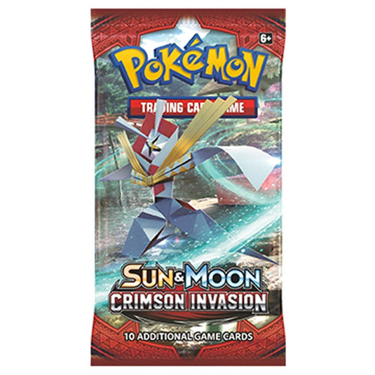Pokemon - Sun & Moon - Crimson Invasion - Booster Pack