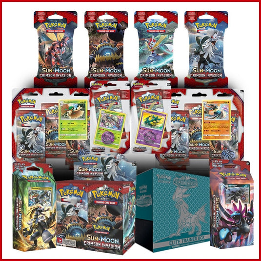 Pokemon - Sun & Moon - Crimson Invasion - Bundle
