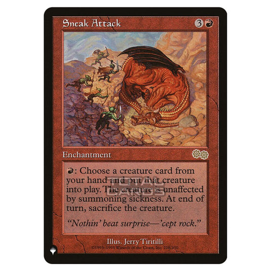 Magic The Gathering - The List - Sneak Attack