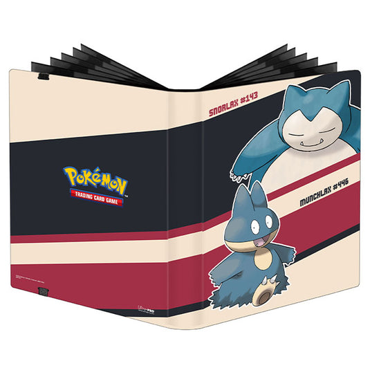 Ultra Pro - 9-Pocket Pro-Binder - Pokemon Snorlax & Munchlax