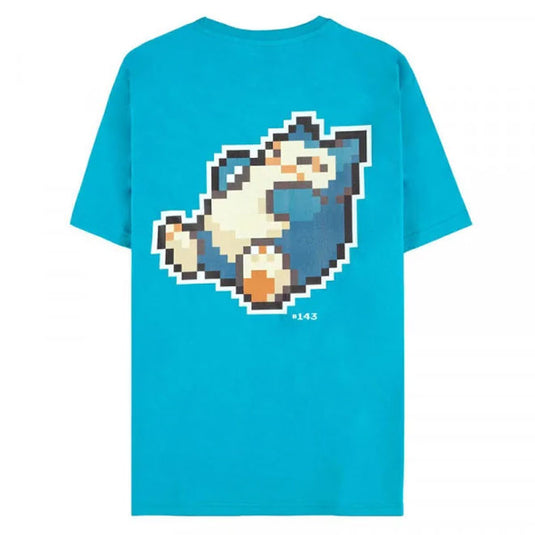 Pokemon - Pixel Snorlax - T-shirt