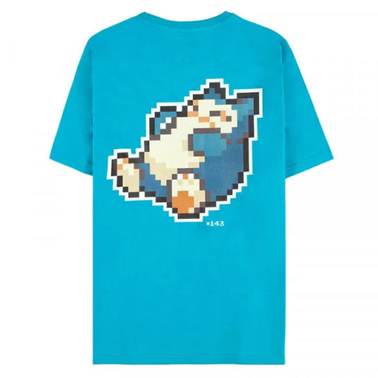 Pokemon - Pixel Snorlax - T-shirt - 2XL