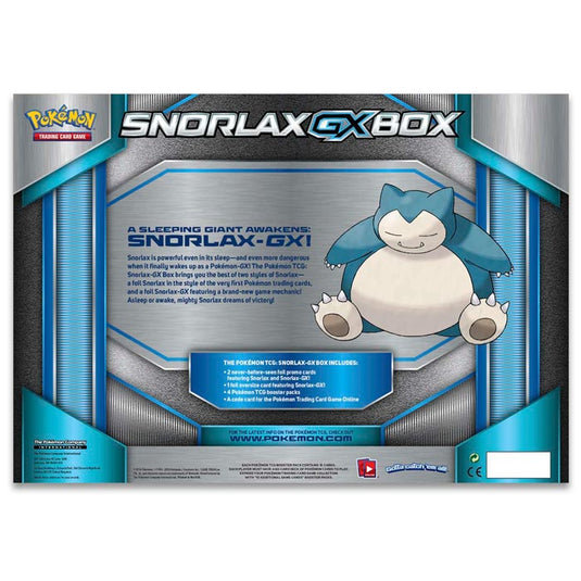 Pokemon - Snorlax GX Box