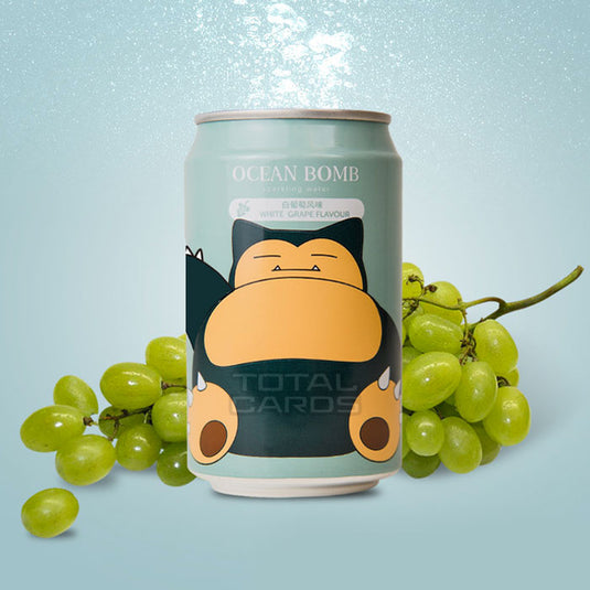 Ocean Bomb - Pokemon Snorlax - Grape Flavour Sparkling Water (355ml)