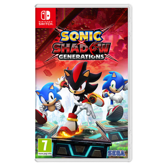 Sonic X Shadow Generations Nintendo Switch Front