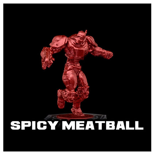 Turbo Dork Paints - Metallic Acrylic Paint 20ml Bottle - Spicy Meatball