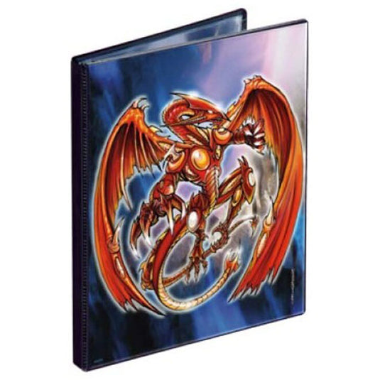 Ultra Pro - Yu-Gi-Oh - Spiral Dragon Portfolio with Foil by Monte Moore - 4 Pocket Portfolio