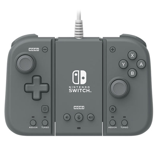 Hori - Split Pad Compact Attachment Set - Slate Grey - Nintendo Switch
