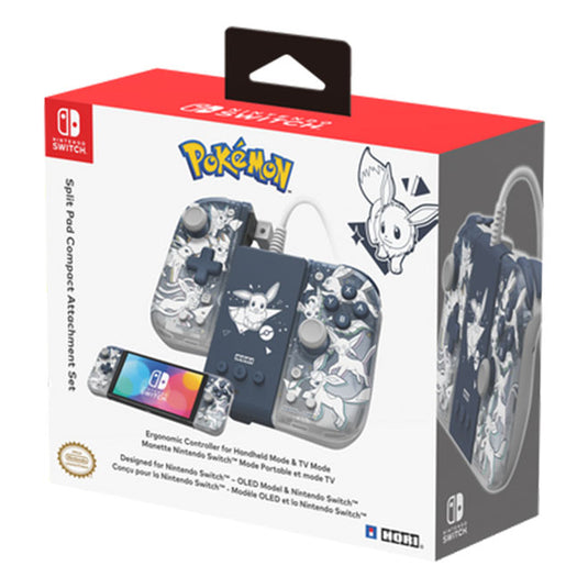 Hori - Split Pad Compact Attachment Set - Eevee Evolutions - Nintendo Switch