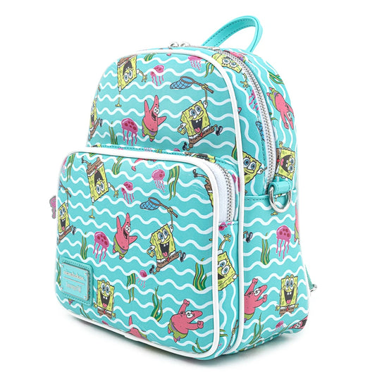 Loungefly - SpongeBob - Jelly Fishing - Convertible Backpack