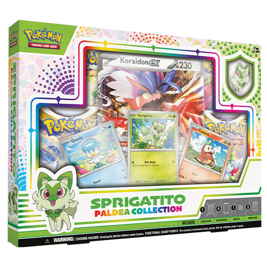 Pokemon - Paldea Collection - Sprigatito & Koraidon