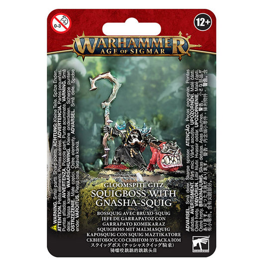 Warhammer Age of Sigmar - Gloomspite Gitz - Squigboss with Gnasha-squig