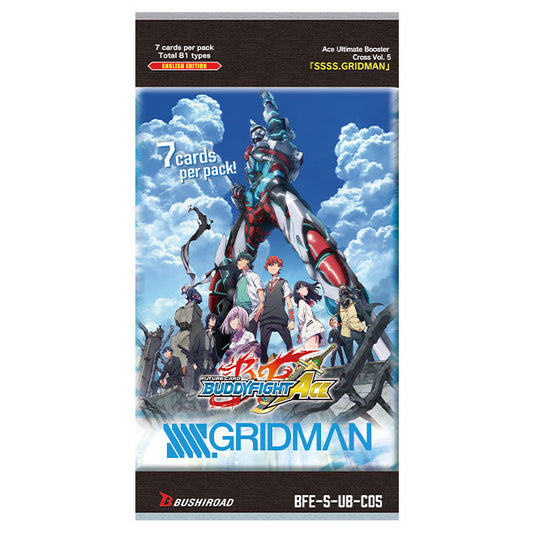 Future Card Buddyfight Ace Ultimate Booster Cross Pack Vol.5 SSSS.GRIDMAN