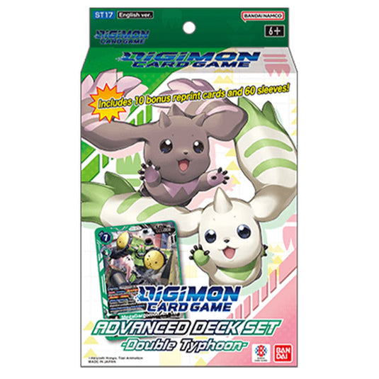 Digimon Card Game - Double Typhoon ST17 - Advanced Deck Set