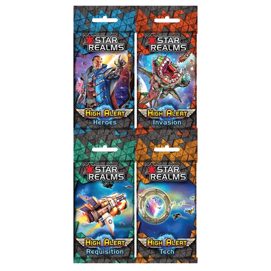 Star Realms Deckbuilding Game - High Alert Booster Expansions Bundle