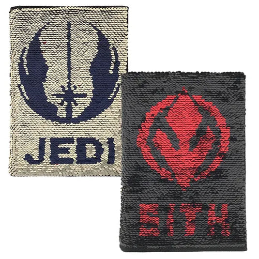 Pyramid Sequin Flip Notebooks - Star Wars - The Rise of Skywalker (Choose Your Path)