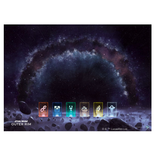 Fantasy Flight Games - Star Wars - Outer Rim - Game Mat