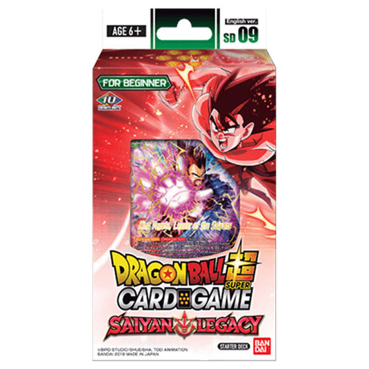 DragonBall Super Card Game - Starter Deck 9 - Saiyan Legacy