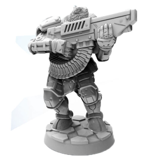 Starfinder Miniatures - Vesk Free Captain