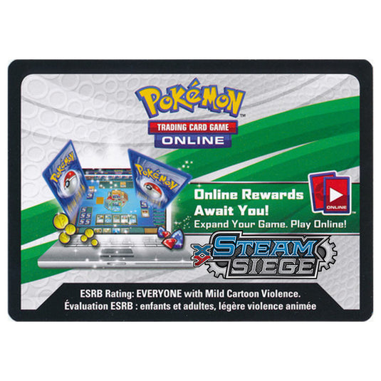Pokemon - XY - Steam Siege - Online Code Card