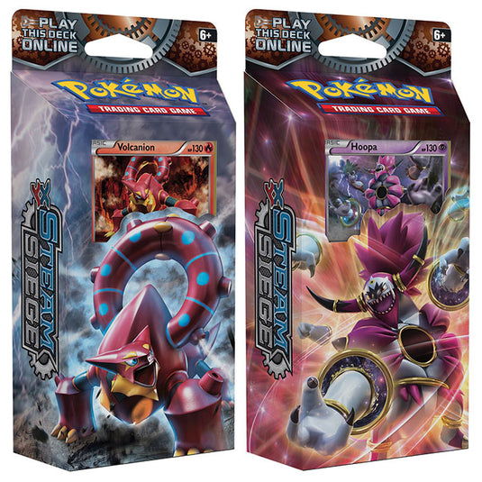 XY Steam Siege - Hoopa & Volcanion - Theme Deck Set