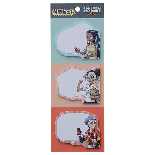 Pokemon - Trainers Off Shot! - Nessa, Bea & Kabu - Sticky Note Set