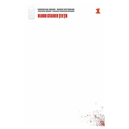 Blood-Stained Teeth - Issue 1 Cover D Blank Cover (Mature Readers)