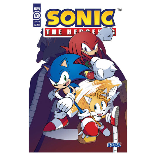 Sonic The Hedgehog - Issue 51 Cover B Lide