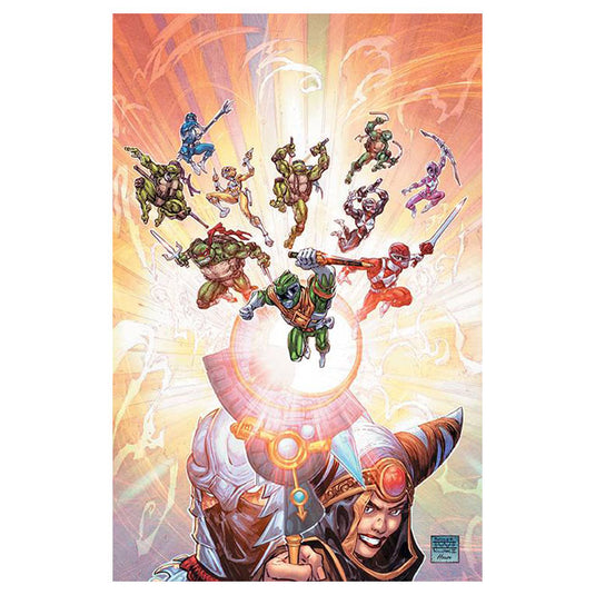 Mmpr Tmnt Ii - Issue 1 (Of 5) Cover K Deluxe Ed Var Williams Ii