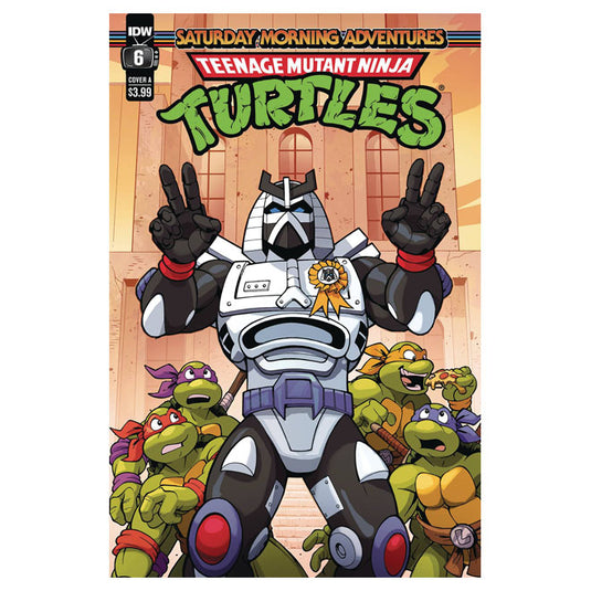 Tmnt Saturday Morning Adv 2023 - Issue 6 Cover A Lawrence