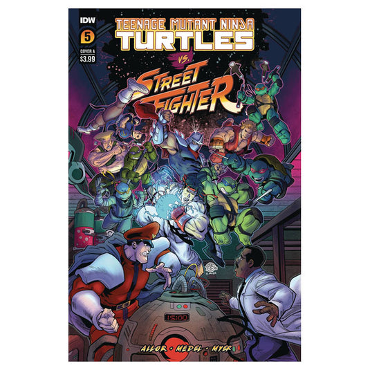 Tmnt Vs. Street Fighter - Issue 5 (Of 5) Cover A Medel