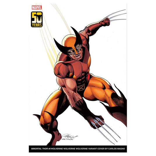 Immortal Thor - Issue 6 Magno Wolverine Wolverine Wolverine Variant