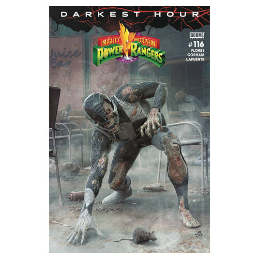 Mighty Morphin Power Rangers - Issue 116 Cover B Dark Grid Var Barend