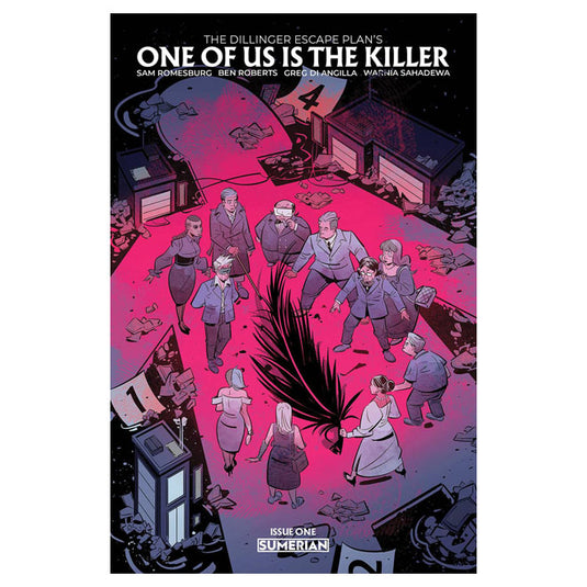 Dillinger Escape Plan - Issue 1 (Of 4) Cover B Di Angilla (Mature Readers)