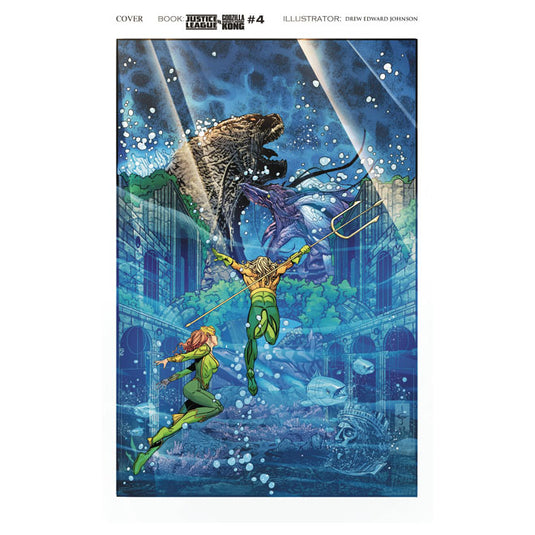 Justice League Vs Godzilla Vs Kong - Issue 4 (Of 6) Cover A Johnson