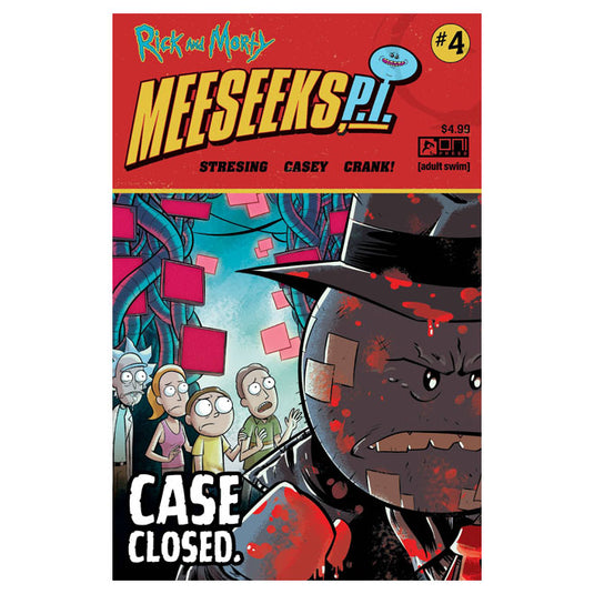 Rick And Morty Meeseeks Pi - Issue 4 Cover A Stresing (Mature Readers)