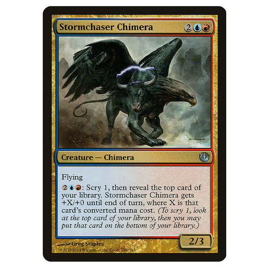 Magic the Gathering - Journey into Nyx - Stormchaser Chimera - 156/165