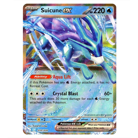 Pokemon - Scarlet & Violet - Classic Collection Promos - Suicune ex - CLB010