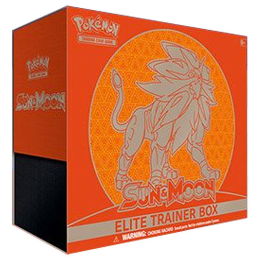 Pokemon - Sun & Moon - Base Set - Solgaleo Elite Trainer Box